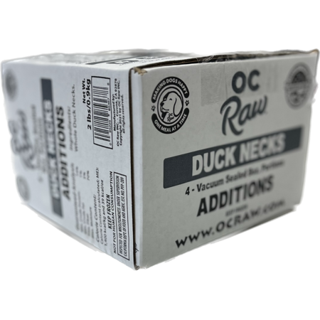 OC Raw Dog Treat Frozen Duck Necks 2#