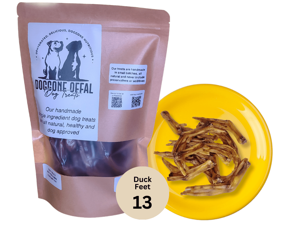 Doggone Offal Duck Feet (13 feet)