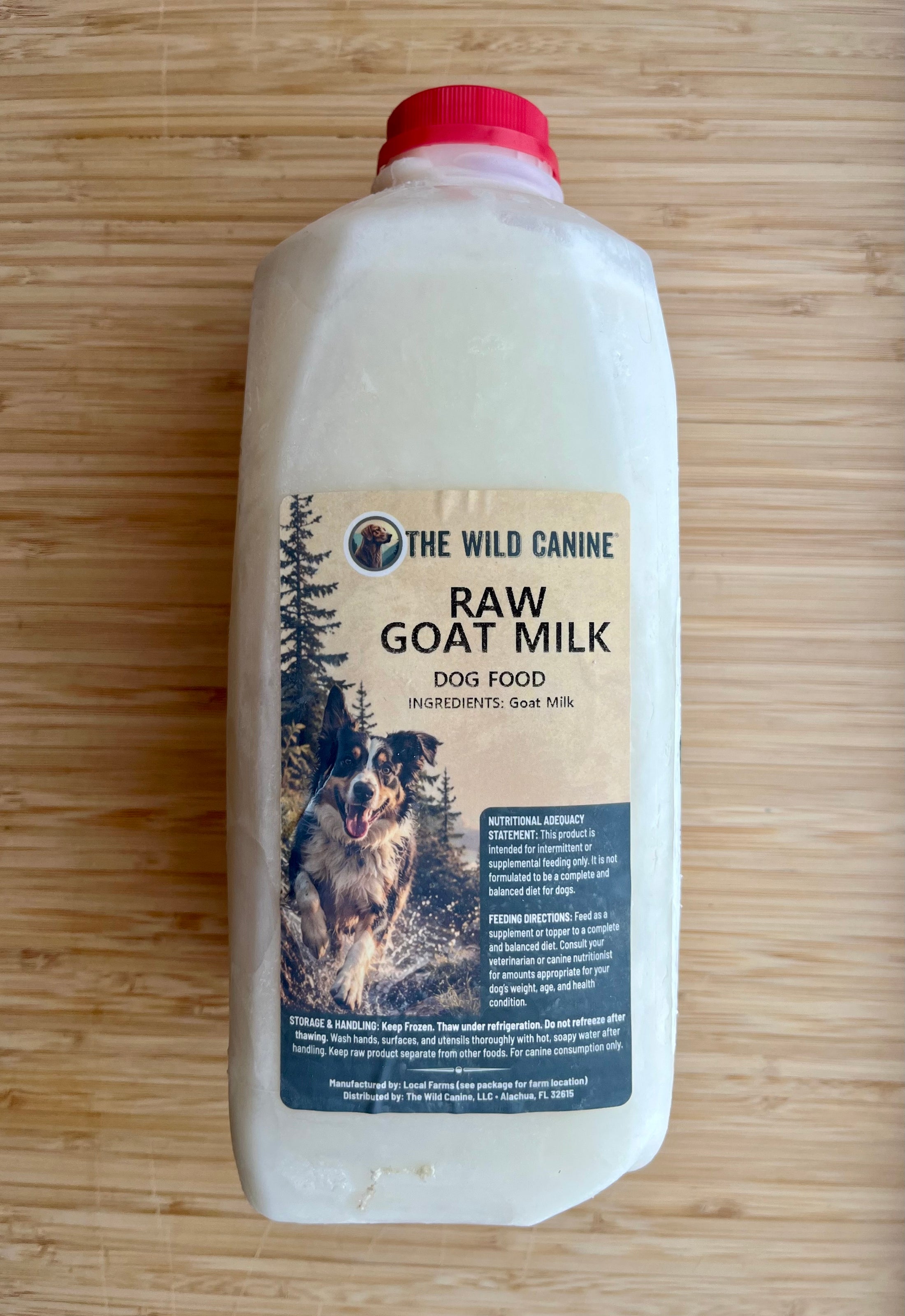 Raw Goat Milk (half-gallon)