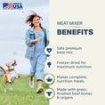 Load image into Gallery viewer, Meat Mixer - Dog Food Base Mix 1.09lb
