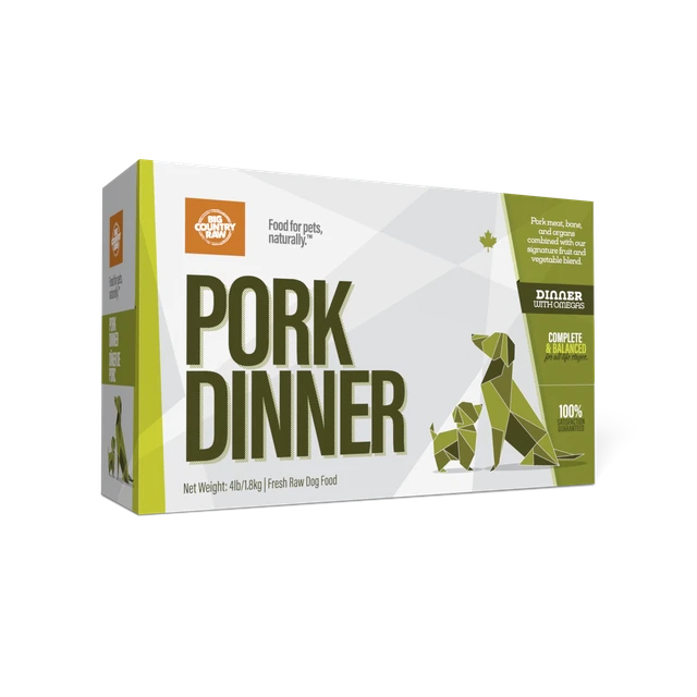 Big Country Raw Pork Dinner 4lbs