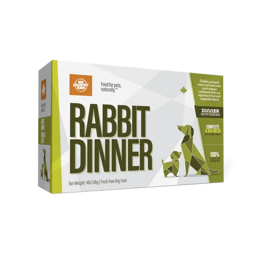 Big Country Raw Rabbit Dinner 4lbs