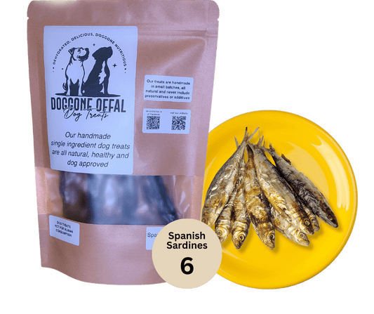 Doggone Offal Spanish Sardine Treats 6oz