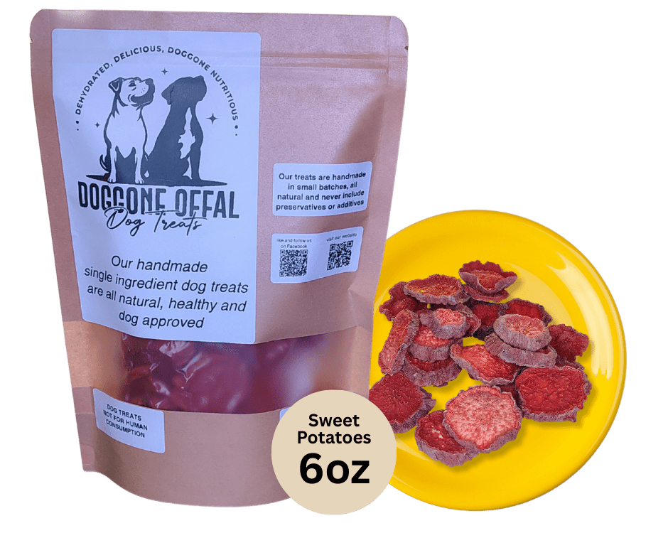 Doggone Offal Sweet Potato Treats 6oz.