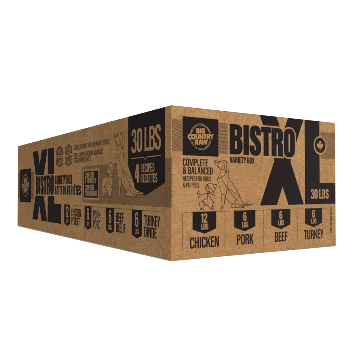 Big Country Raw XL Bistro Bulk 30lbs